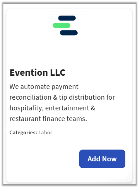 Get Started With the Evention Integration
