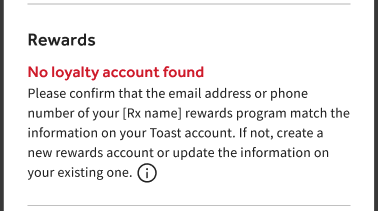 Toast Online Ordering Pro: Enable Third-Party Loyalty