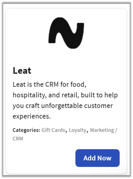 开始使用 Leat 集成